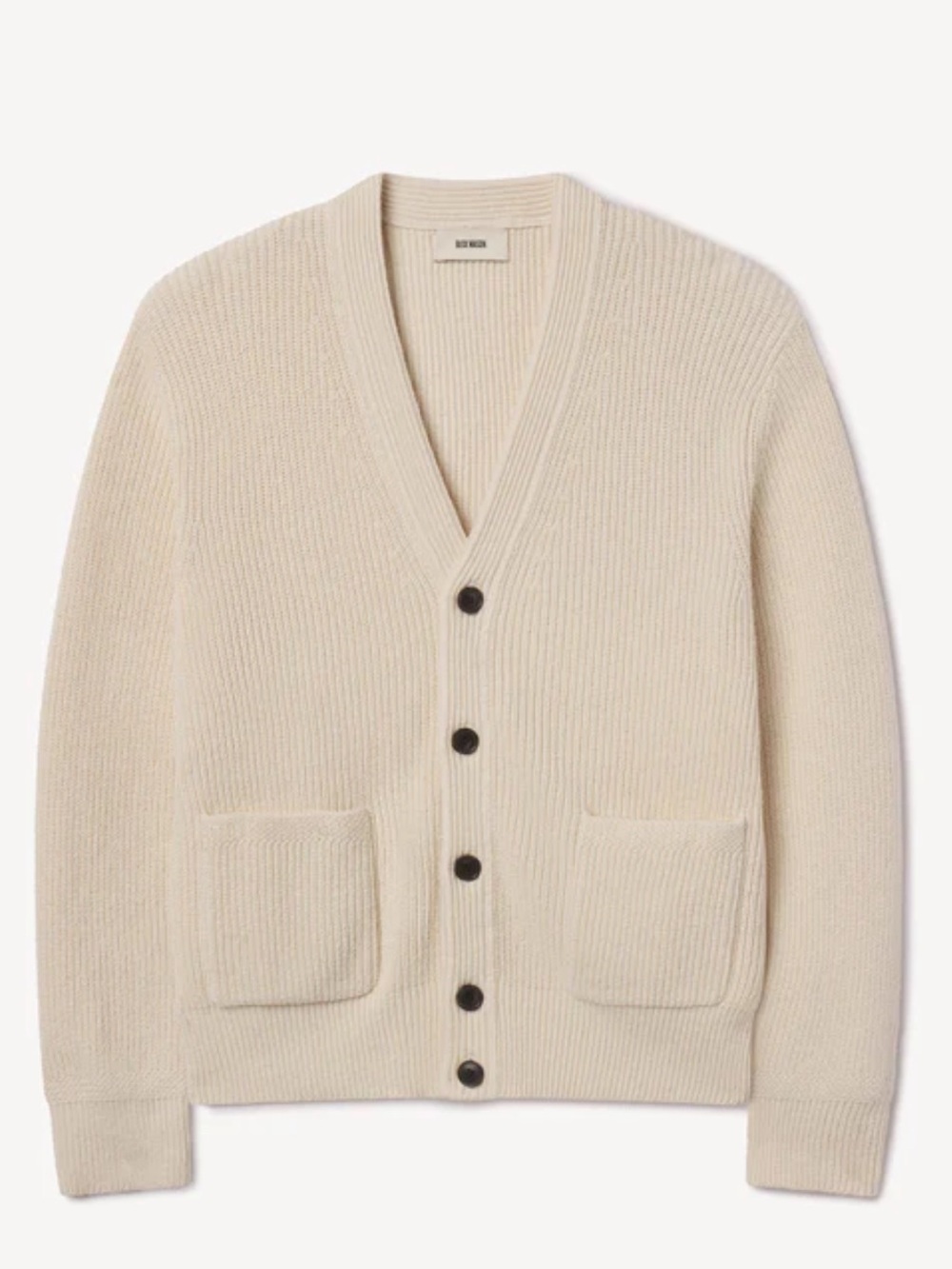 Buck Mason Seafarer Cotton Ribbed Cardigan Men's XS